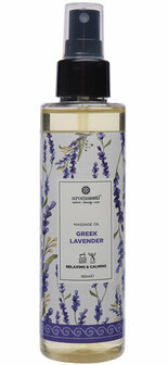 Aromaesti Handgemaakte Massage-Olie Greek Lavender