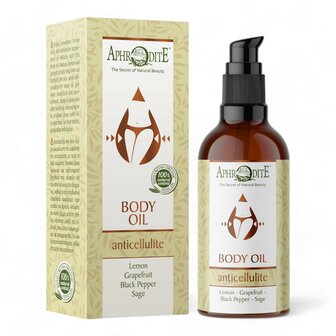 Aphrodite Anti-Cellulite &amp; Verstevigende Massage-olie