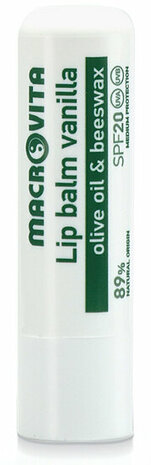 Macrovita Lippenbalsem Natural-Vanille SPF20